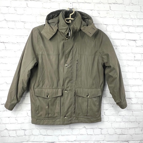 NWOT |•LONDON FOG•| Heavy Duty Winter Insulated Convertible Field Coat Large - Picture 1 of 15